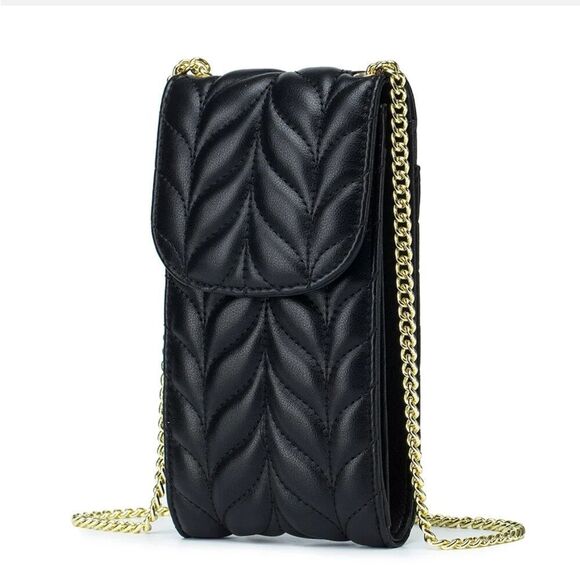 Women Crossbody Simple Cell Phone Bag Wallet Leather Card Holder Pouch Purse US - Picture 1 of 15